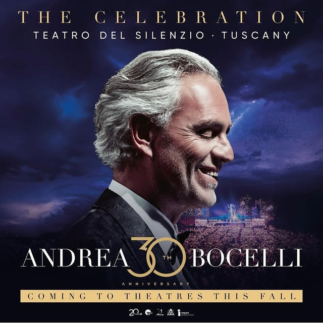 30 di carriera di Andrea Bocelli al Teatro del Silenzio